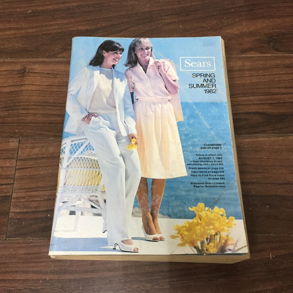 1982 Sears Spring and Summer Catalog Canada